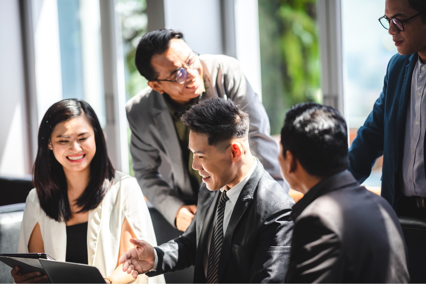 How do I invite people to discuss being a shareholder of my holding company